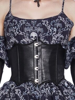 TRICKZ N’ TREATZ DOLLS KILL Dark Entity Bat Wing Waist Cincher, size M/L (BNWT)
